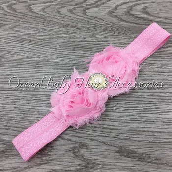 Double Shabby Chiffon Flower Matching Pearl Button Central Baby Headband Photography Props Kidocheese
Double Shabby Chiffon Flower Matching Pearl Button Central Baby Headband Photography Props Kidocheese