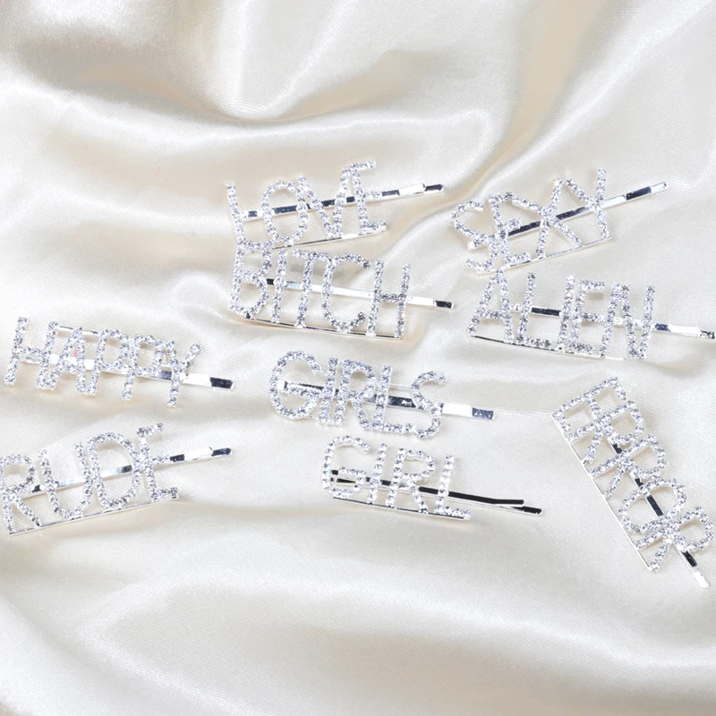 Crystal Rhinestone Hairgrip Elegant Women Hair Clips for Girl Princess Sliver Pin Barrette Hairclip Headdress Headwear hair pins
Crystal Rhinestone Hairgrip Elegant Women Hair Clips for Girl Princess Sliver Pin Barrette Hairclip Headdress Headwear hair pins