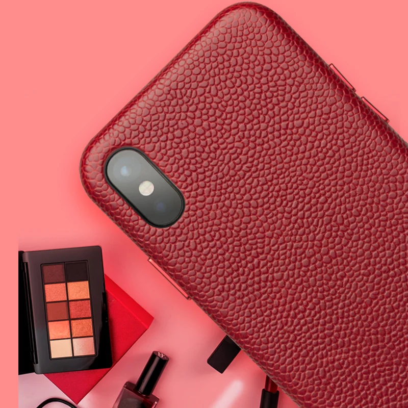New Luxury Real Full Grain Leather Cover For iPhone X XS Max XR Natural Cowhide Back Phone Case 100% Original Qialino Brand
New Luxury Real Full Grain Leather Cover For iPhone X XS Max XR Natural Cowhide Back Phone Case 100% Original Qialino Brand