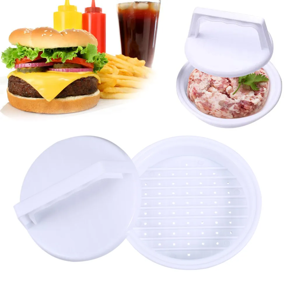 Hamburger Meat Press Tool Set Plastic Patty Meats Burger Maker Mold BBQ DIY Hamburgers Tools Kitchen Accessories JS23
Hamburger Meat Press Tool Set Plastic Patty Meats Burger Maker Mold BBQ DIY Hamburgers Tools Kitchen Accessories JS23