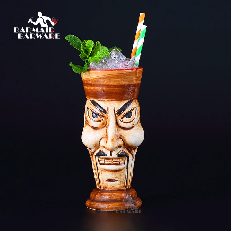 470ml Hawaii Tiki Mugs Cocktail Cup Beer Beverage Mug Wine Mug Ceramic Easter Islander Tiki Mug Bar Tools
470ml Hawaii Tiki Mugs Cocktail Cup Beer Beverage Mug Wine Mug Ceramic Easter Islander Tiki Mug Bar Tools