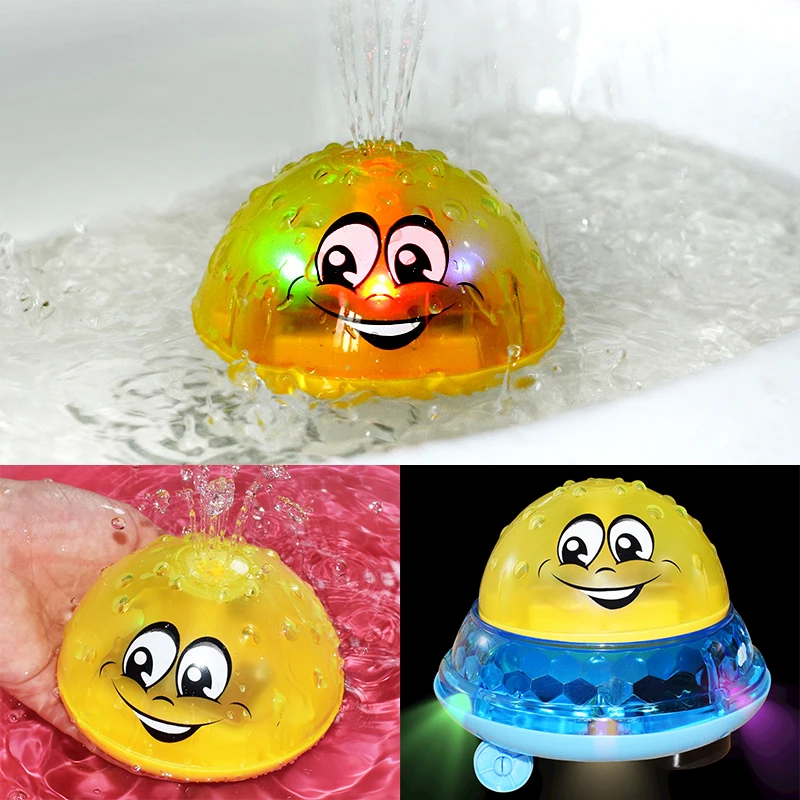 Bath Toys Spray Water Light Rotate with Shower Pool Kids Toys for Children Toddler Swimming Party Bathroom LED Light Toys
Bath Toys Spray Water Light Rotate with Shower Pool Kids Toys for Children Toddler Swimming Party Bathroom LED Light Toys