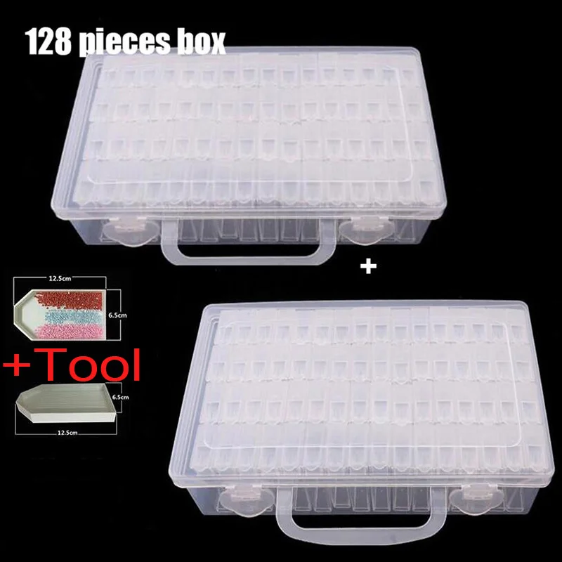 192 pcs Diamond Painting Tool Beads Container Resin Rhinestone Embroidery Stone Storage Accessory Mosaic Convenience Plastic Box
192 pcs Diamond Painting Tool Beads Container Resin Rhinestone Embroidery Stone Storage Accessory Mosaic Convenience Plastic Box