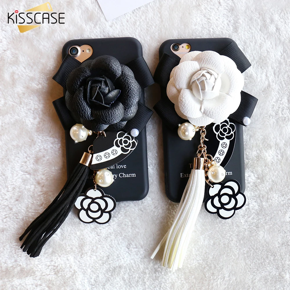 KISSCASE Girly Case For iPhone 7 7 Plus Luxury 3D Chic Flower Pearl Tassel Soft Fashion Back Phone Cover For iPhone7 7Plus Capa 
KISSCASE Girly Case For iPhone 7 7 Plus Luxury 3D Chic Flower Pearl Tassel Soft Fashion Back Phone Cover For iPhone7 7Plus Capa