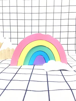 1 Set Wooden Rainbow Blocks Early Learning Educational Toy Building Blocks Set Wood Ornaments Kids Safe Natural Toys Room Decor
1 Set Wooden Rainbow Blocks Early Learning Educational Toy Building Blocks Set Wood Ornaments Kids Safe Natural Toys Room Decor