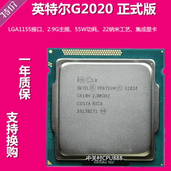 Intel Pentium G2020 g2020 Dual Core 2.9GHz/ 3M / Cache CPU Processor SR10H LGA1155 free shipping
Intel Pentium G2020 g2020 Dual Core 2.9GHz/ 3M / Cache CPU Processor SR10H LGA1155 free shipping