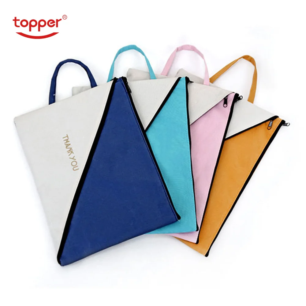 Creative simple hand stitching A4 double zipper file bag large capacity storage bag waterproof data bag file organizer folders
Creative simple hand stitching A4 double zipper file bag large capacity storage bag waterproof data bag file organizer folders