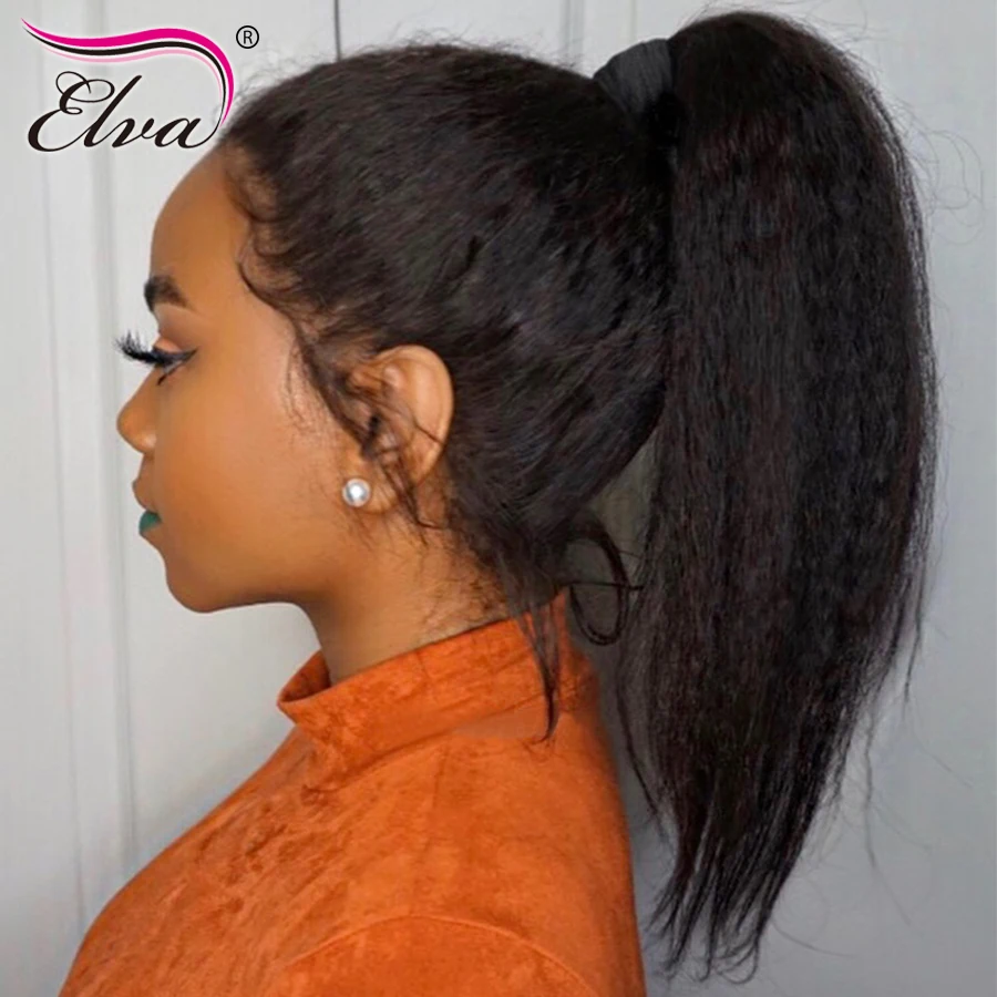 Kinky Straight Lace Front Wig 150% Density Lace Front Human Hair Wigs With Baby Hair 13x6 Brazilian Remy Hair Wig Pre Plucked
Kinky Straight Lace Front Wig 150% Density Lace Front Human Hair Wigs With Baby Hair 13x6 Brazilian Remy Hair Wig Pre Plucked