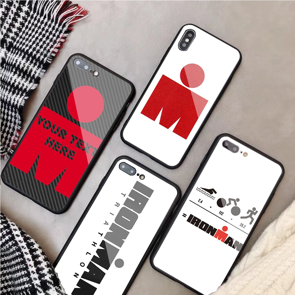 Ironman Triathlon Logo Tempered Glass Phone Case For iPhone XR XS XS Max 8 7 6 6S Plus For iPhone 5 5C SE 5S X
Ironman Triathlon Logo Tempered Glass Phone Case For iPhone XR XS XS Max 8 7 6 6S Plus For iPhone 5 5C SE 5S X