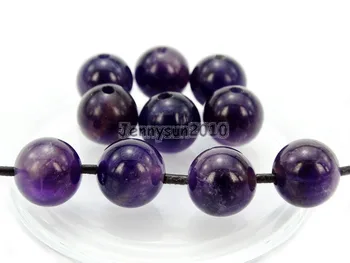 Natural 12mm Ame-thyst Gems Stone (2mm) Big Hole Round Beads for Jewelry Making Crafts 100Pcs/Pack
Natural 12mm Ame-thyst Gems Stone (2mm) Big Hole Round Beads for Jewelry Making Crafts 100Pcs/Pack
