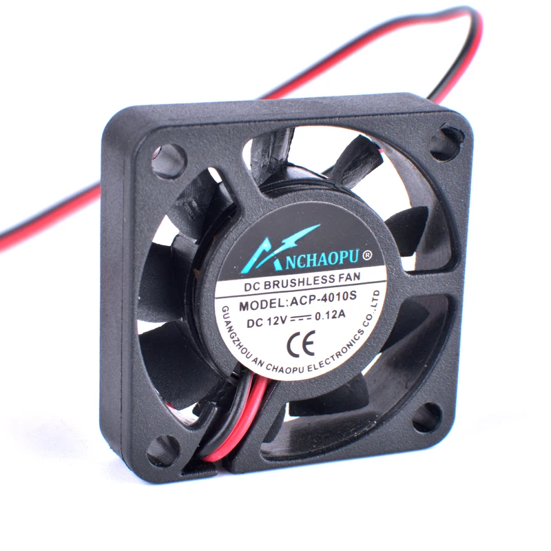 ANCHAOPU 4cm 40mm fan 40x40x10mm 4010 DC12V 0.12A 2 wires cooling fan for motherboard north and south bridge chip and chassis
ANCHAOPU 4cm 40mm fan 40x40x10mm 4010 DC12V 0.12A 2 wires cooling fan for motherboard north and south bridge chip and chassis