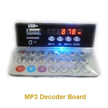 Blue Lighting MP3 decoder Board USB MP3 for FM AUX TF Card Digital Display Electronic Clock with Remote Control
Blue Lighting MP3 decoder Board USB MP3 for FM AUX TF Card Digital Display Electronic Clock with Remote Control