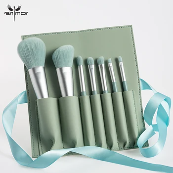 Anmor 7Pcs Luxury Makeup Brushes Set For Powder Contour Eyeshadow Concealer Eye Blending Make Up Brush With Bag Cosmetics Beauty
Anmor 7Pcs Luxury Makeup Brushes Set For Powder Contour Eyeshadow Concealer Eye Blending Make Up Brush With Bag Cosmetics Beauty