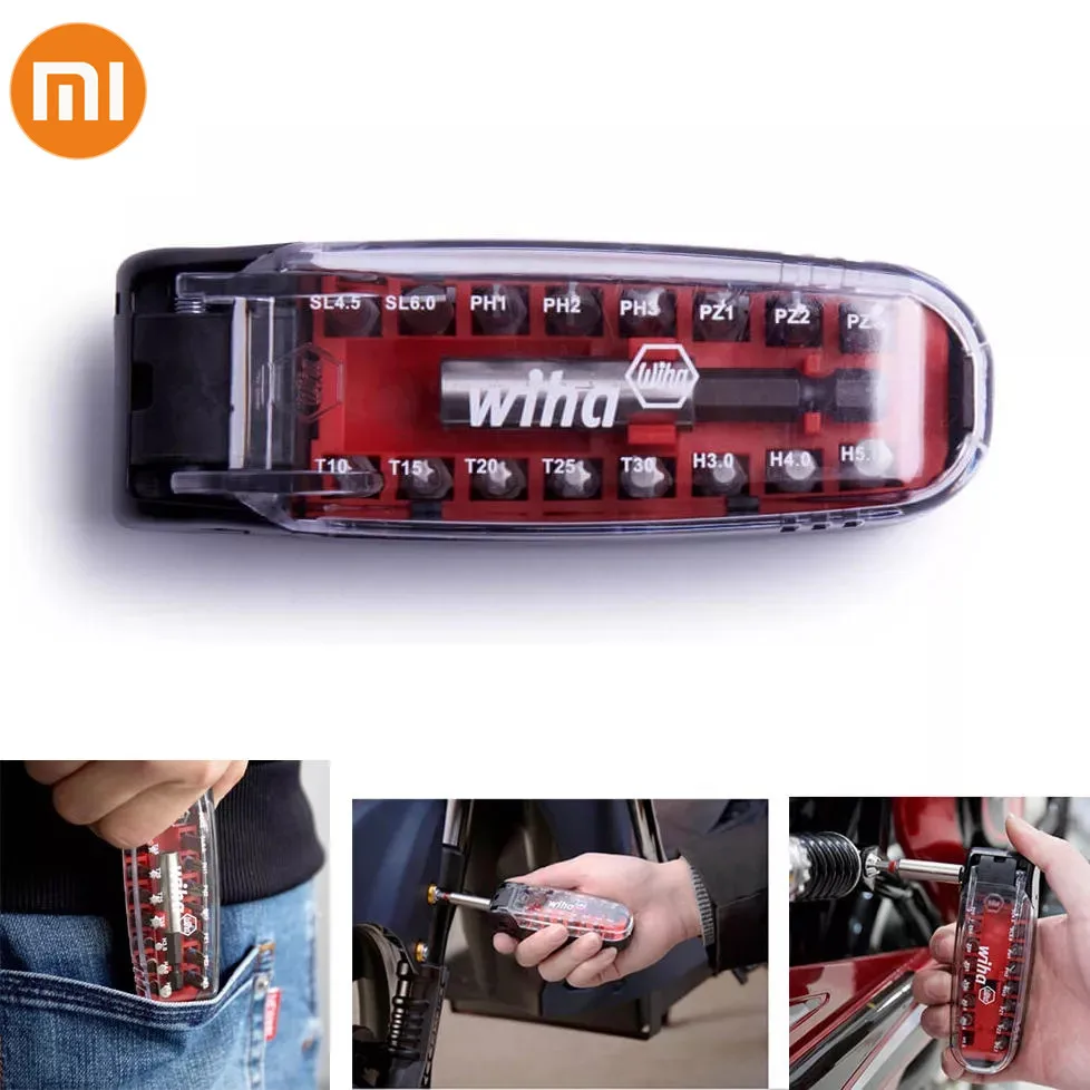 Xiaomi Wiha 17 in 1 Daily Use Screwdriver Set Head Precision Chrome Vanadium Steel DIY Screwdriver Bits Repair Tool Set
Xiaomi Wiha 17 in 1 Daily Use Screwdriver Set Head Precision Chrome Vanadium Steel DIY Screwdriver Bits Repair Tool Set