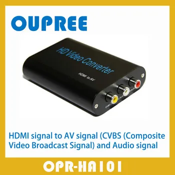 OPR-HA101 HD Video convert to AV TV with RCA Connector Converter, camera hdmi to av
OPR-HA101 HD Video convert to AV TV with RCA Connector Converter, camera hdmi to av