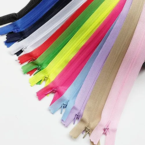 22Pcs 60CM Nylon Invisible Zippers For DIY Sewing Back/Dress/Cushion Tailoring Accessories Mixed Colors
22Pcs 60CM Nylon Invisible Zippers For DIY Sewing Back/Dress/Cushion Tailoring Accessories Mixed Colors