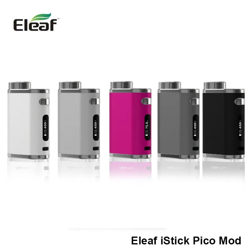 100% Original Eleaf iStick Pico TC MOD 75w box mod powered no 18650 batteries electronic cigs new colors pico 75w e-cig
100% Original Eleaf iStick Pico TC MOD 75w box mod powered no 18650 batteries electronic cigs new colors pico 75w e-cig