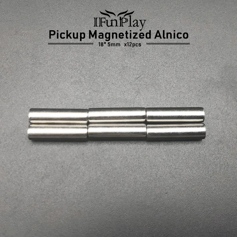 12Pcs Iron Humbucker Pickup Polepiece Magnet Slug Rods 18*5mm for Electric Guitar Parts
12Pcs Iron Humbucker Pickup Polepiece Magnet Slug Rods 18*5mm for Electric Guitar Parts