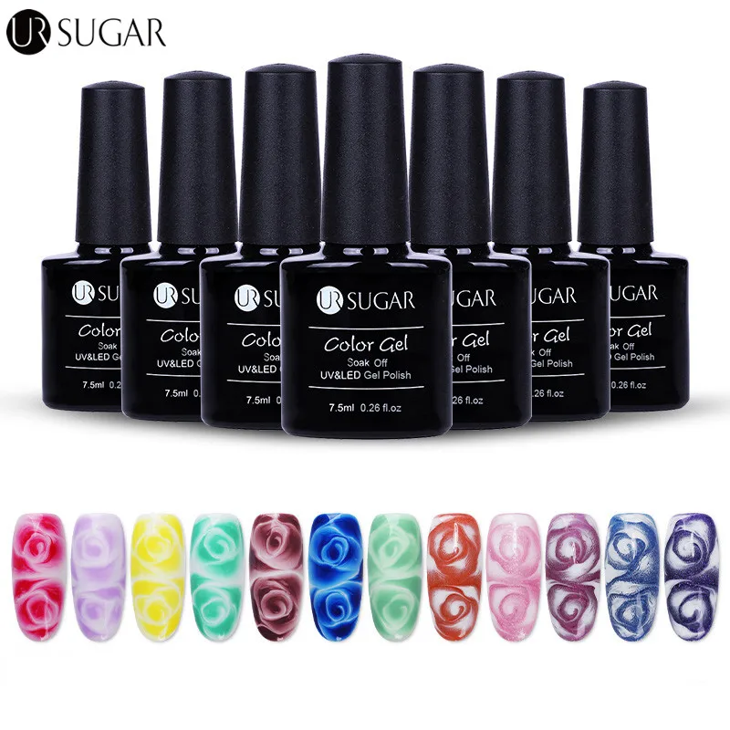 2 Bottles/Set UR SUGAR White Clear Blossom Gel Glitter Color Gel Soak Off Nail Art UV LED Lamp Gel Polish Varnish Manicure DIY
2 Bottles/Set UR SUGAR White Clear Blossom Gel Glitter Color Gel Soak Off Nail Art UV LED Lamp Gel Polish Varnish Manicure DIY
