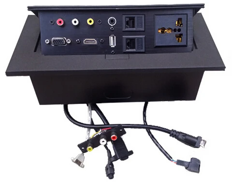 Cheap high quality universal internet tabletop socket audio,video,rj11l,rj45,mic,hdmi,usb,vga,xlr,rca cable desk socket
Cheap high quality universal internet tabletop socket audio,video,rj11l,rj45,mic,hdmi,usb,vga,xlr,rca cable desk socket