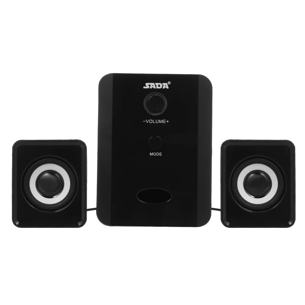 SADA USB Wired Bluetooth Speaker Set D-201 Computer Speakers Bass Music Player Subwoofer Sound Box For Desktop Laptop Tablet PC
SADA USB Wired Bluetooth Speaker Set D-201 Computer Speakers Bass Music Player Subwoofer Sound Box For Desktop Laptop Tablet PC