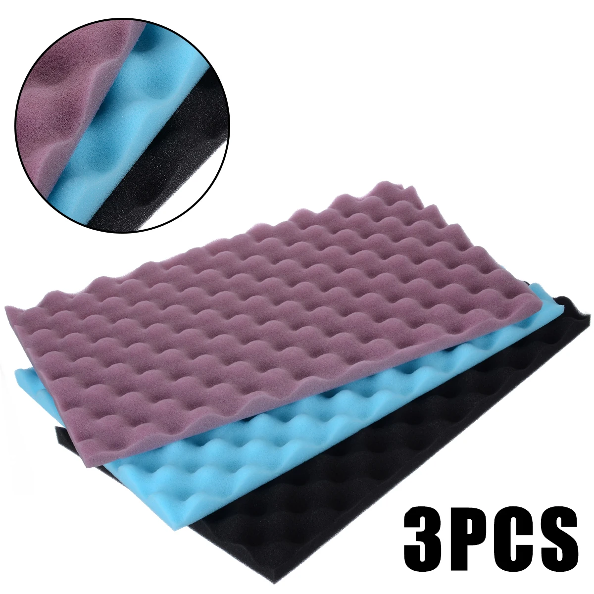 3pcs 450*280mm Lightweight Aquarium Media Filter System Foam Sponge Pads Flame Retardant Silencing Sponge Thickness 20mm
3pcs 450*280mm Lightweight Aquarium Media Filter System Foam Sponge Pads Flame Retardant Silencing Sponge Thickness 20mm