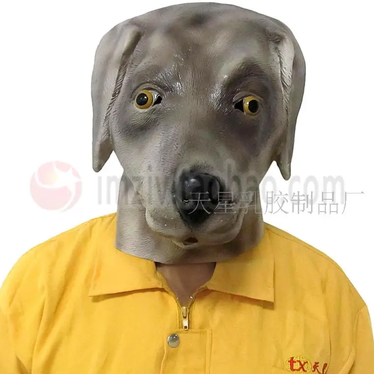Dog Head Latex Mask Full Face Adult Deer Mask Halloween Masquerade Fancy Dress Party Cosplay Costume Lovely Animal Dog Head Mask
Dog Head Latex Mask Full Face Adult Deer Mask Halloween Masquerade Fancy Dress Party Cosplay Costume Lovely Animal Dog Head Mask