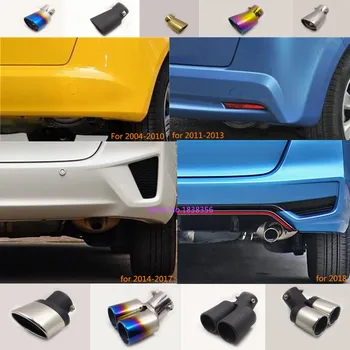 Car Styling Cover Muffler Exterior End Pipe Outlet Dedicate Stainless Steel Exhaust Tip Tail For Honda FIT JAZZ 2004 2005-2018
Car Styling Cover Muffler Exterior End Pipe Outlet Dedicate Stainless Steel Exhaust Tip Tail For Honda FIT JAZZ 2004 2005-2018