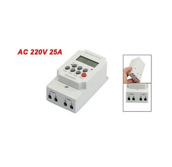 10PCS Daily/Weekly Programmable Digital Timer Switch Din Rail KG316T-II 220V 25A
10PCS Daily/Weekly Programmable Digital Timer Switch Din Rail KG316T-II 220V 25A