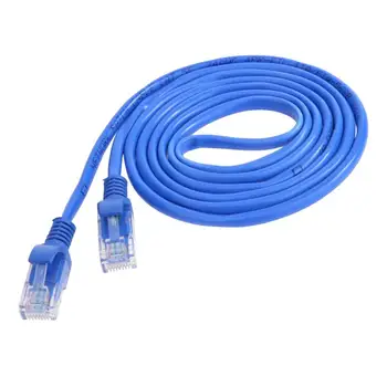 

1m/1.5m/3m/5m/10m CAT5 100M RJ45 Ethernet Cables 8Pin Connector Ethernet Internet Network Cable Cord Wire Line Blue