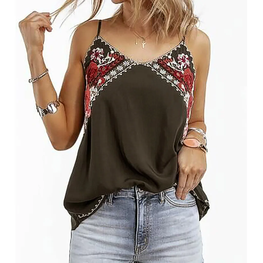 2019 Hot Women Summer Fashion Sleeveless Leisure Sexy Fashion vest Top Drop Shopping Top estampado mujer Wd4
2019 Hot Women Summer Fashion Sleeveless Leisure Sexy Fashion vest Top Drop Shopping Top estampado mujer Wd4