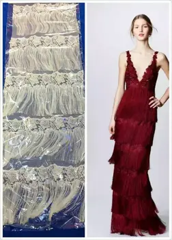 2016 tassel tulle fabric new fashion net lace fabric wedding dress fabric embroidered laces for party dress
2016 tassel tulle fabric new fashion net lace fabric wedding dress fabric embroidered laces for party dress