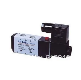 AirTAC Air Solenoid Valves 1/8" Port 5 Way 2 Position Pneumatic Solenoid Valve 4V110-06 Control Valve
AirTAC Air Solenoid Valves 1/8" Port 5 Way 2 Position Pneumatic Solenoid Valve 4V110-06 Control Valve