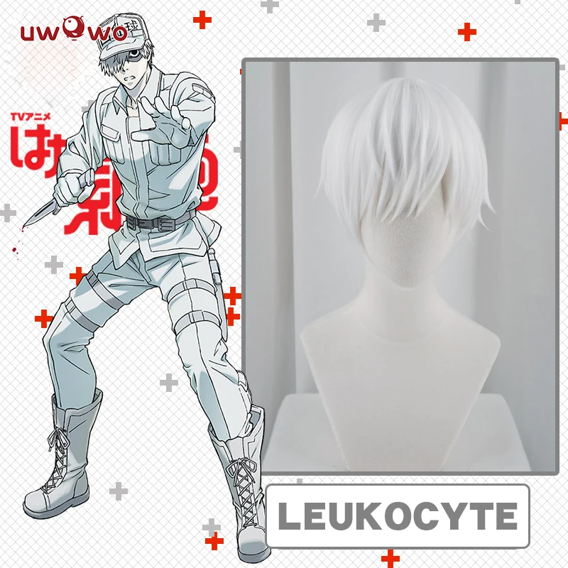 UWOWO Leukocyte Cosplay Wig Cells At Work Cosplay Hair 28 CM Heat Resistant Synthetic Hair Anime Cells At Work Wig Leukocyte
UWOWO Leukocyte Cosplay Wig Cells At Work Cosplay Hair 28 CM Heat Resistant Synthetic Hair Anime Cells At Work Wig Leukocyte