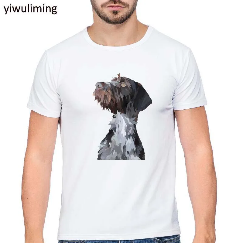 New Arrivals 2019 Cool Design Men's Fashion German Wirehaired Pointer Printed T-Shirt Short Sleeve Tops Hipster Tee
New Arrivals 2019 Cool Design Men's Fashion German Wirehaired Pointer Printed T-Shirt Short Sleeve Tops Hipster Tee