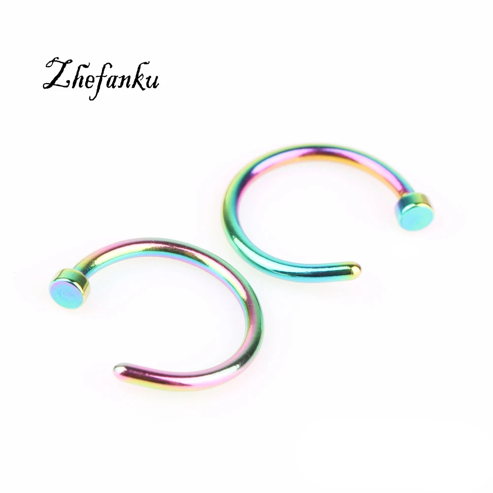 Body Ring Fake Piercing Jewelry 5 Colors Women Nostril Nose Hoop Stainless Steel Nose Rings Clip On Nose Body Jewelry
Body Ring Fake Piercing Jewelry 5 Colors Women Nostril Nose Hoop Stainless Steel Nose Rings Clip On Nose Body Jewelry