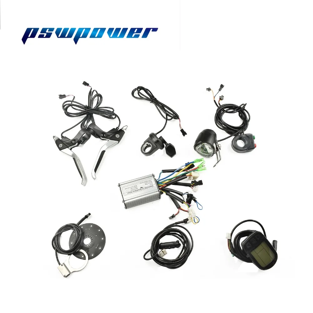 24V/36V 250W 12A Brushless DC Sine Wave Controller +LCD or LED+Throttle+Brake Lever+PAS + Speed Sensor+light speaker+switch
24V/36V 250W 12A Brushless DC Sine Wave Controller +LCD or LED+Throttle+Brake Lever+PAS + Speed Sensor+light speaker+switch