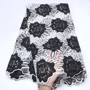2019 Latest French Laces Fabrics High Quality Black White Tulle African Laces Fabric For Wedding Nigerian Tulle Lace Material
2019 Latest French Laces Fabrics High Quality Black White Tulle African Laces Fabric For Wedding Nigerian Tulle Lace Material
