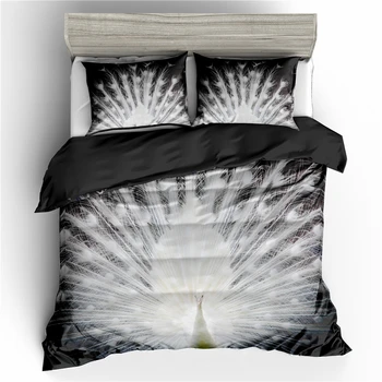 3D Peacock Bedding Luxury Beautiful Peacock Printed 2/3-Piece(1pc Duvet Cover+1/2pc Pillowcase)No Comforters
3D Peacock Bedding Luxury Beautiful Peacock Printed 2/3-Piece(1pc Duvet Cover+1/2pc Pillowcase)No Comforters