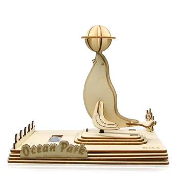 1Piece DIY Kits Wooden 3D Sea Lion Puzzle Educational Mechanical Solar Power Toys Table Decoration Gifts For Kids
1Piece DIY Kits Wooden 3D Sea Lion Puzzle Educational Mechanical Solar Power Toys Table Decoration Gifts For Kids