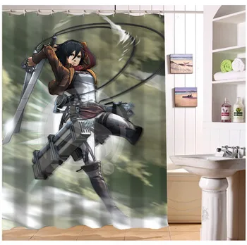 U412-58 Custom Home Decor attack on titan anime Fabric Modern Shower Curtain European Style bathroom Waterproof
U412-58 Custom Home Decor attack on titan anime Fabric Modern Shower Curtain European Style bathroom Waterproof