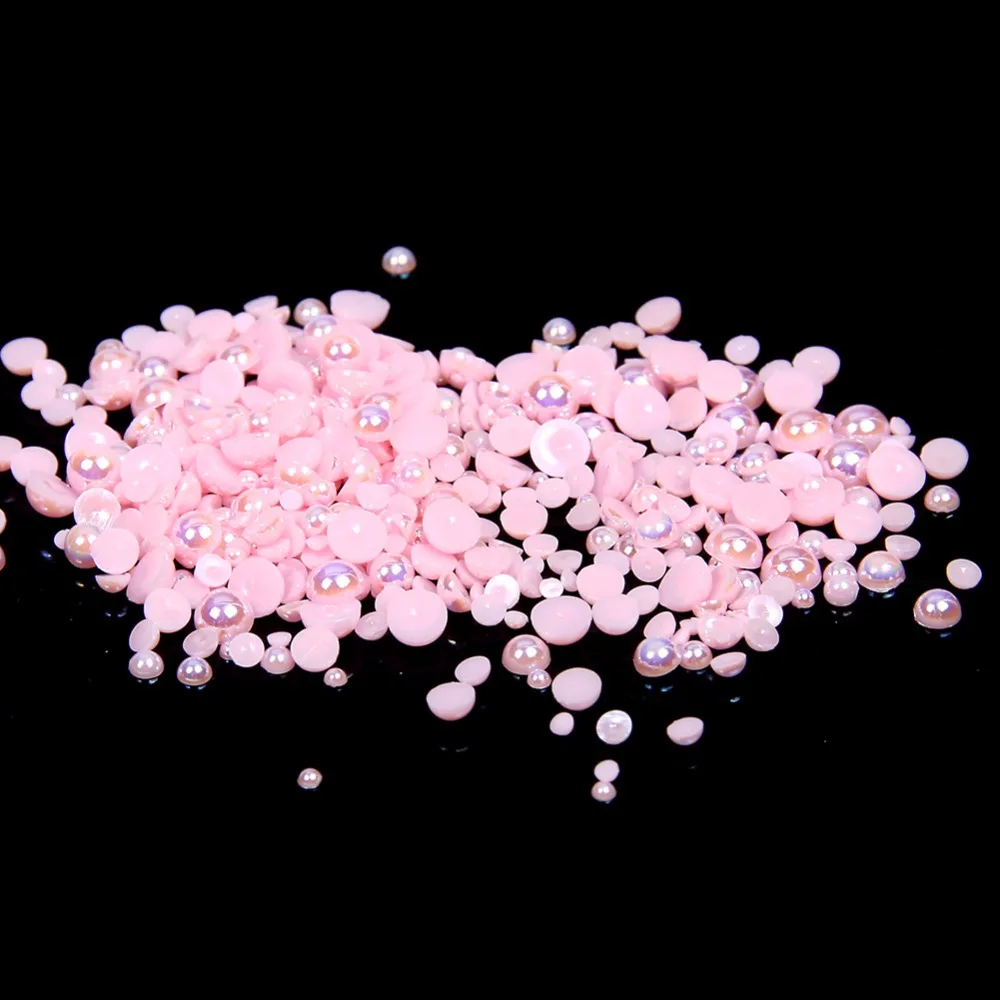 Jelly Lt.Pink AB Color 1.5mm~12mm All Size Choice Flat back ABS round Half Pearl beads, imitation plastic half pearl beads
Jelly Lt.Pink AB Color 1.5mm~12mm All Size Choice Flat back ABS round Half Pearl beads, imitation plastic half pearl beads