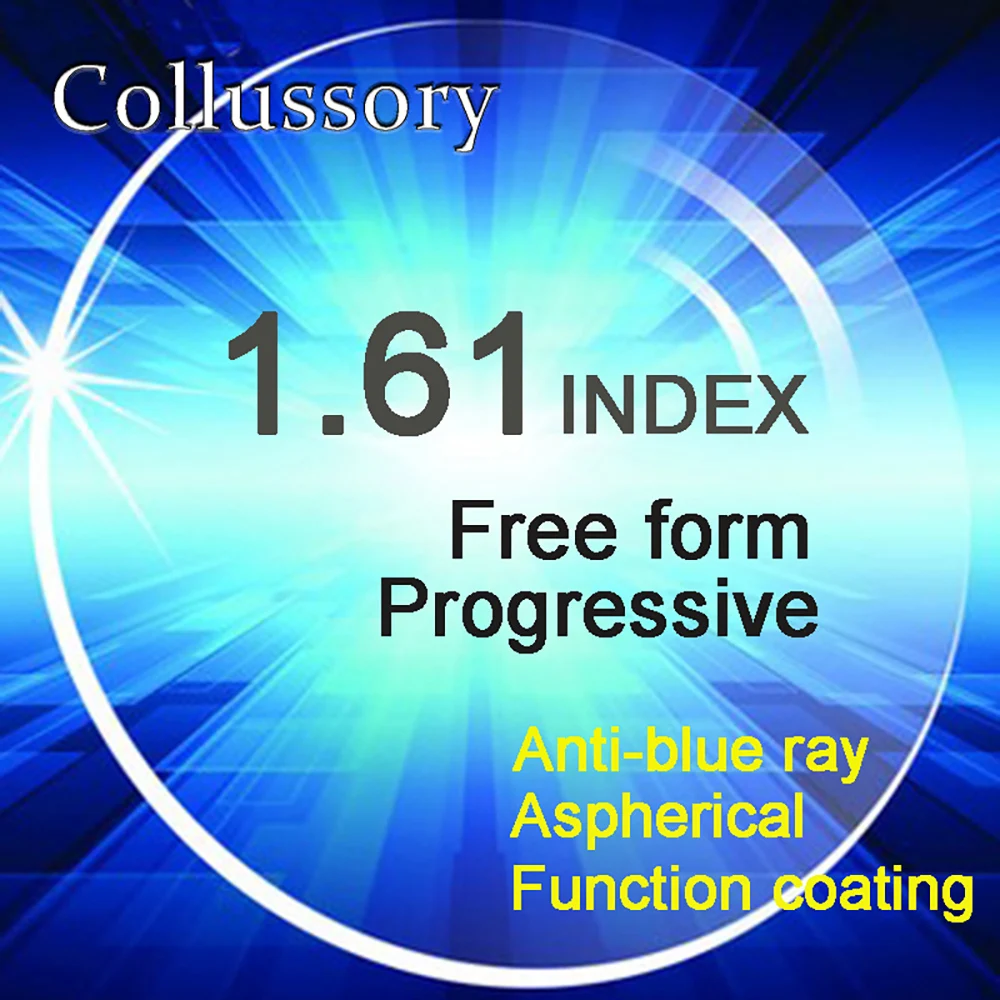 1.61 Index Aspherical Optical Free Form Progressive Anti-blue Ray Prescription Reading Lenses Multifocal Bifocal Computer Len
1.61 Index Aspherical Optical Free Form Progressive Anti-blue Ray Prescription Reading Lenses Multifocal Bifocal Computer Len