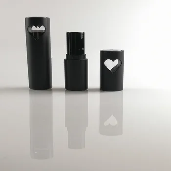 12.1mm 10/30/50pcs Frosted Black Empty Heart Makeup Lipstick Tube,Matte Black Professional Lip Rouge Sub Container,Lip Balm Tube
12.1mm 10/30/50pcs Frosted Black Empty Heart Makeup Lipstick Tube,Matte Black Professional Lip Rouge Sub Container,Lip Balm Tube