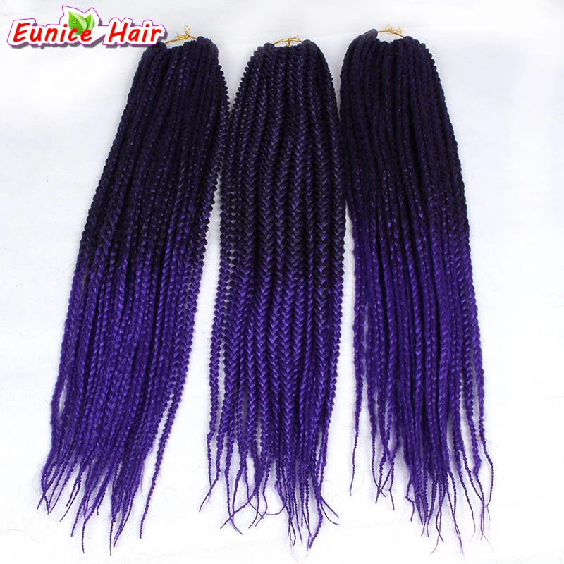 Ombre Box Braid Hair Extensions 18 24 Inches Synthetic Crochet Hair Braiding Kanekalon 3S Box Braids 20Strands/Pack
Ombre Box Braid Hair Extensions 18 24 Inches Synthetic Crochet Hair Braiding Kanekalon 3S Box Braids 20Strands/Pack