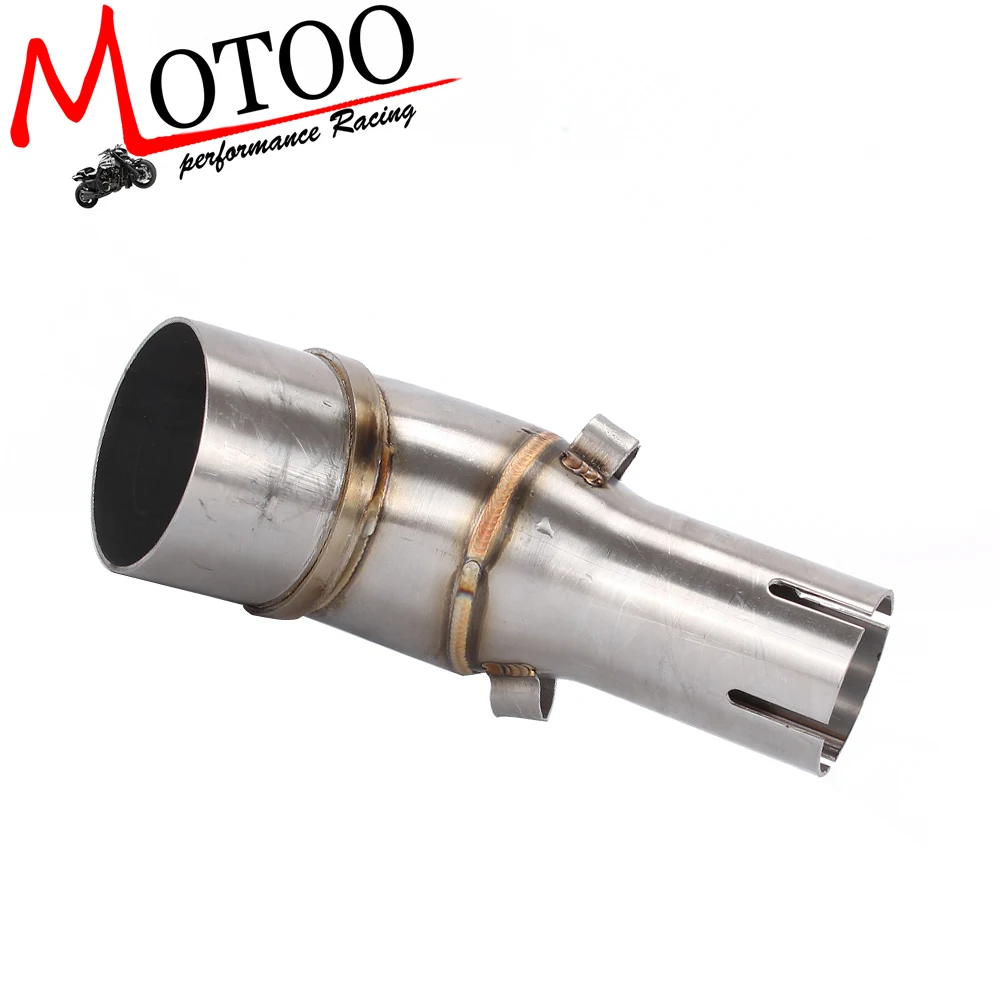 Motoo - Motorbike Modified Scooter Muffler Motorcycle Middle pipe Exhaust pipe For YAMAHA YZF R25 R3 MT03 2015-2018 link pipe
Motoo - Motorbike Modified Scooter Muffler Motorcycle Middle pipe Exhaust pipe For YAMAHA YZF R25 R3 MT03 2015-2018 link pipe