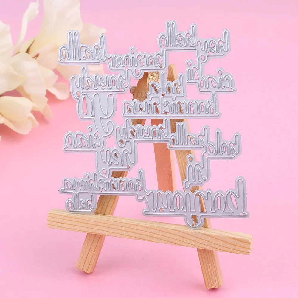 Letters Metal Dies Cutting Dies for Scrapbooking Card Making New 2018 Frame Craft Die Cut Snijmal en Embossing Stencils Fustelle
Letters Metal Dies Cutting Dies for Scrapbooking Card Making New 2018 Frame Craft Die Cut Snijmal en Embossing Stencils Fustelle