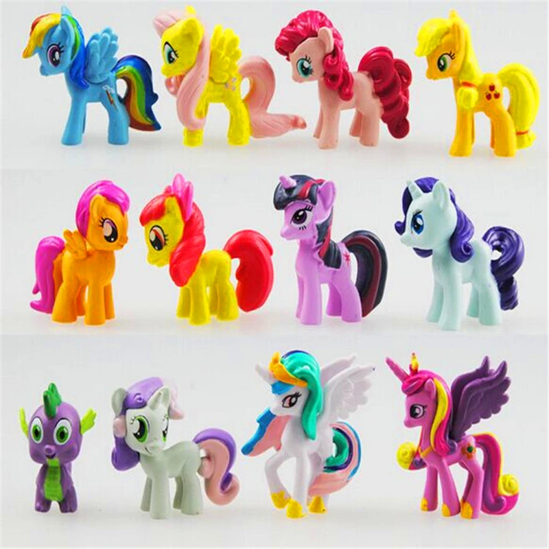 12pcs/set Very LITTLE Horse Model Action Figure Pvc Toys Unicorn Pet Horse Princess Celestia Twilight Sparkle Rainbow Dash
12pcs/set Very LITTLE Horse Model Action Figure Pvc Toys Unicorn Pet Horse Princess Celestia Twilight Sparkle Rainbow Dash