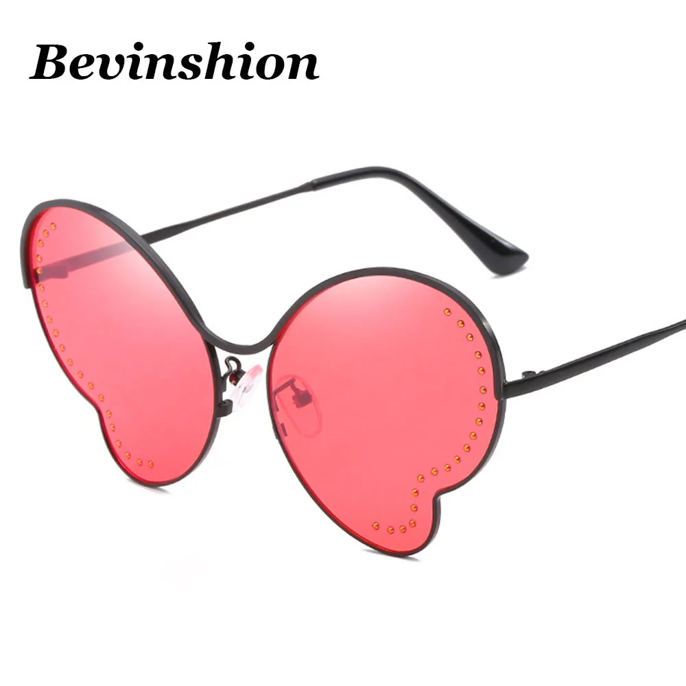 Brand New Cloud Butterfly Metal Cat Eye Sunglasses Women Steel Ball Rivet Deck Heart Sun Glasses Female Sexy Love Red Pink Lens
Brand New Cloud Butterfly Metal Cat Eye Sunglasses Women Steel Ball Rivet Deck Heart Sun Glasses Female Sexy Love Red Pink Lens