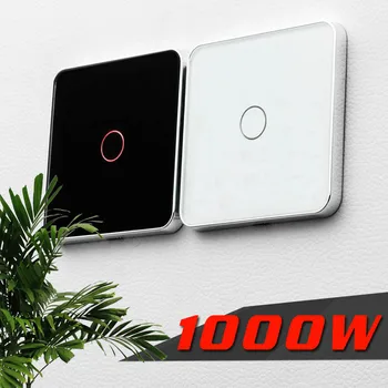 Jiubei Luxury White Crystal Glass ,Wall Switch, Touch Switch, Normal 1 Gang 1 Way Switch, SV-C701-11/12/13
Jiubei Luxury White Crystal Glass ,Wall Switch, Touch Switch, Normal 1 Gang 1 Way Switch, SV-C701-11/12/13